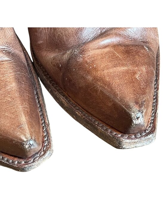 Sendra 1692 Western Style Leather Chelsea Boots Men\'s Size 8.5 (EU42) Ibiza Heel main image 8